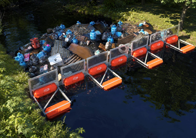 Trash Barrier Belida